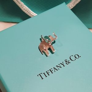 Tiffany Save the Wild Elephant Charm in Sterling silver